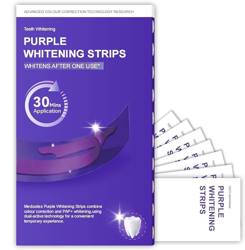 Nova Smile Purple Whitening Strips